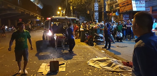 “Xe điên” đâm liên hoàn khiến nữ công nhân môi trường tử vong