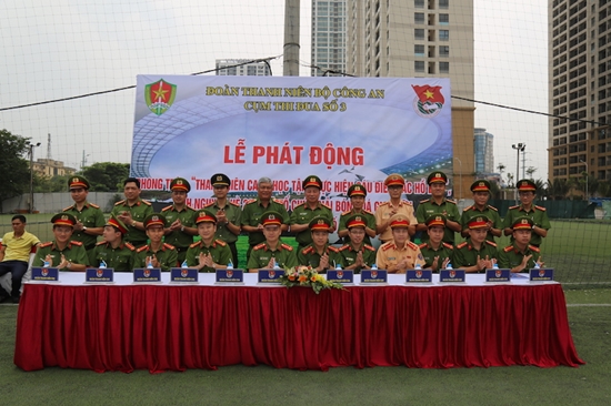 Tuổi trẻ Cụm thi đua số 3 ký giao ước thi đua 