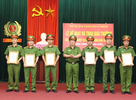 Trao 53 giải cá nhân, 6 giải toàn đoàn Hội thi chó nghiệp vụ CAND