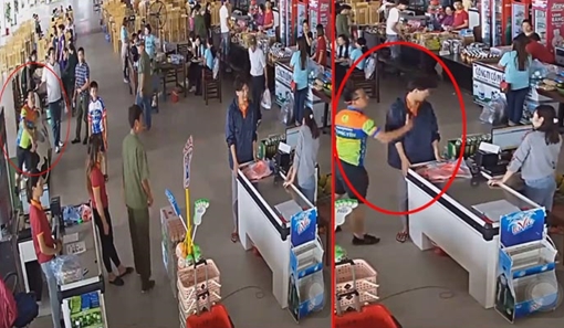 Đình chỉ công tác 1 tháng đối với Thượng úy tát nhân viên trạm dừng nghỉ