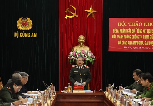 Tổng kết lịch sử hợp tác giữa Cảnh sát Việt Nam với Công an Campuchia