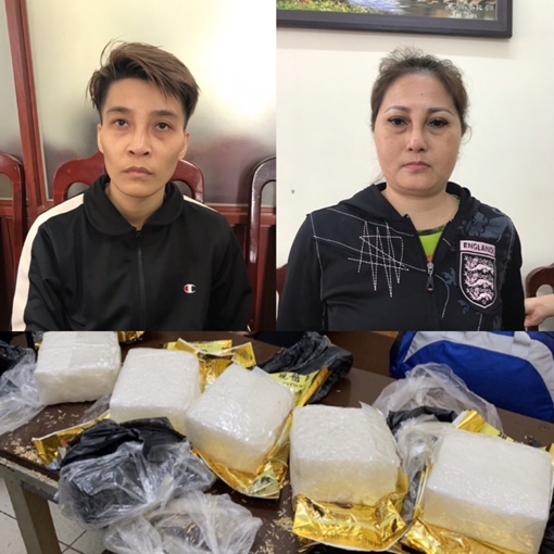 Cựu vận động viên Pencak Silat cùng chị họ mua 6,5kg ma tuý đá về bán lẻ