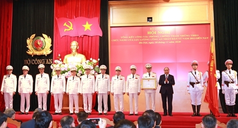 Lực lượng CAND đóng góp quan trọng, tích cực vào công tác phòng, chống tham nhũng