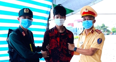 Trộm xe máy nhưng không qua được chốt chống dịch Bắc Giang