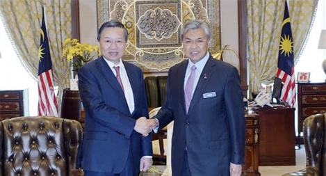 Hội đàm cấp cao giữa Bộ Công an Việt Nam và Bộ Nội vụ Malaysia