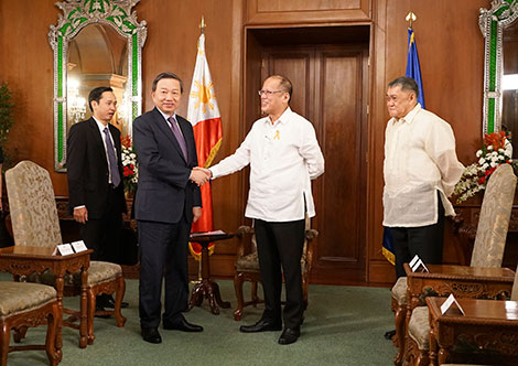 Bộ trưởng Tô Lâm thăm và làm việc tại Philippines