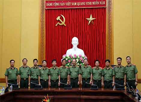 Tiếp tục nâng cao chất lượng đào tạo, bồi dưỡng cán bộ, chiến sỹ CAND