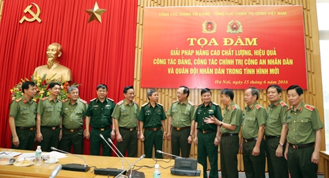Nâng cao chất lượng, hiệu quả công tác đảng, công tác chính trị CAND và QĐND