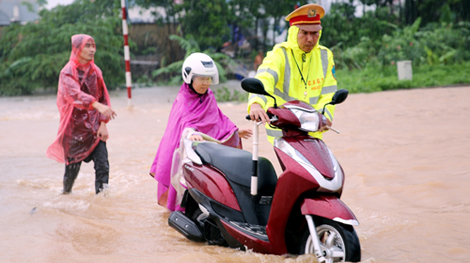 Mưa lụt tại Quảng Ninh làm 2 người thiệt mạng