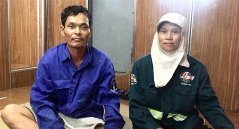 Cảnh sát đường thủy dũng cảm cứu ngư dân bị nạn