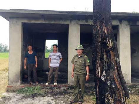 7 người trú mưa bị sét đánh