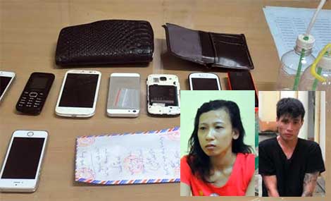 Cặp tình nhân bán ma túy, tàng trữ cả mìn