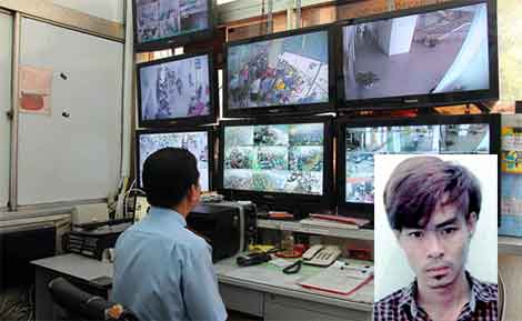 Tên trộm đi lùi để tránh camera nhận dạng