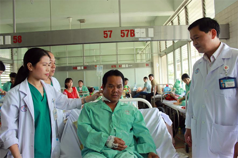 Tin mới nhất về tình trạng 2 nạn nhân bị Trung tá người Campuchia bắn trọng thương