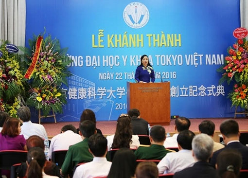 Khánh thành Trường ĐH Y khoa Tokyo Việt Nam tại Ecopark