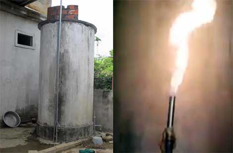 Kỳ lạ giếng phát hỏa ở Nghệ An