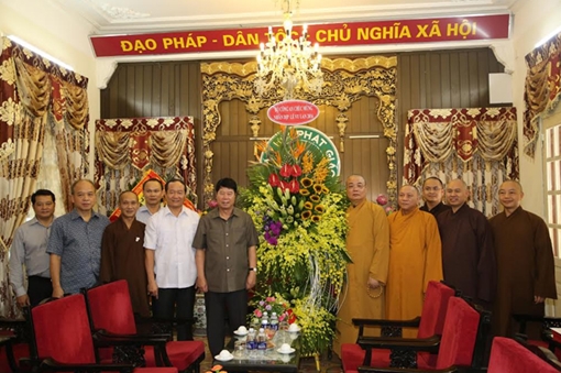 Bộ Công an chúc mừng tăng ni, phật tử Giáo hội Phật giáo Việt Nam nhân mùa Vu Lan