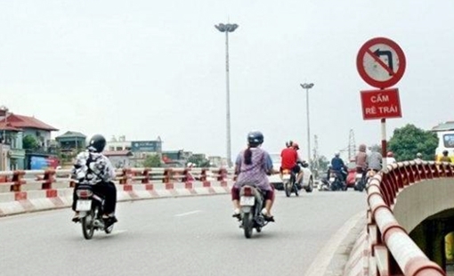 Từ 1/11: Biển cấm rẽ trái không cấm quay đầu
