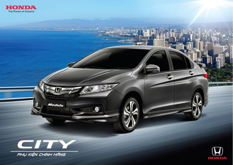 Honda ra mắt City Modulo 2016 đậm chất thể thao