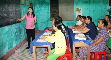 Lớp học đặc biệt dành cho ngư dân vùng biển