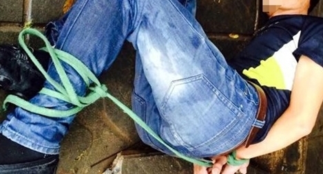 Đối tượng nghiện ma túy đá trói tay lái xe taxi để cướp tài sản