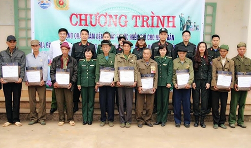 Tuổi trẻ Bộ Tư lệnh CSCĐ và nghĩa tình biên giới ở Cao Bằng