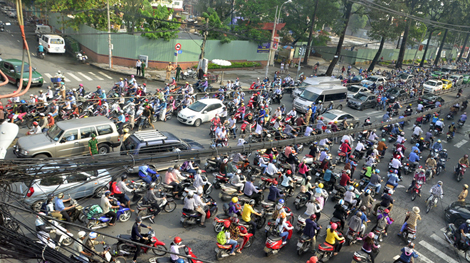 Ðâu là giải pháp cho giao thông TP Hồ Chí Minh