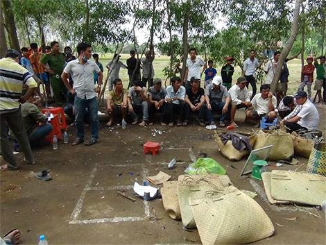 Triệt xóa tụ điểm đá gà quy mô lớn