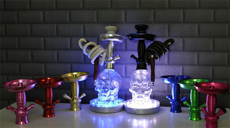 Tạm giữ gần 300 bình hút và gói hương liệu shisha