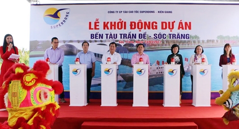 Khởi động dự án tàu cao tốc Sóc Trăng - Côn Đảo