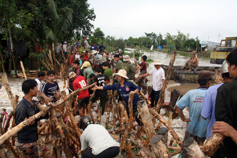 ĐBSCL: Đê bao làm mất khả năng trữ nước ngọt