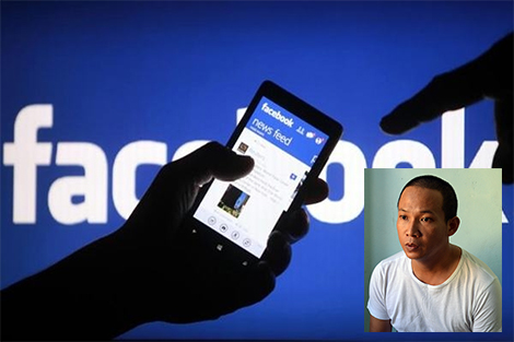 Trộm tiền của người tình quen qua Facebook để trả nợ