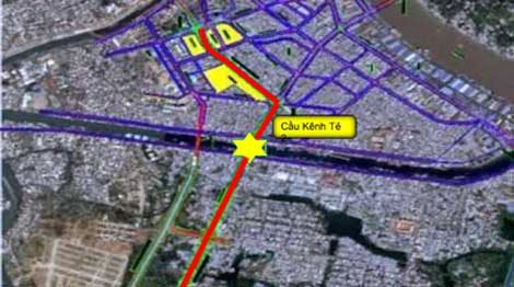 TP Hồ Chí Minh mở đường hơn 5.400 tỷ - nối quận 4 và 7