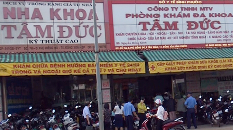 “Nghi án” trục lợi BHYT tại phòng khám đa khoa Tâm Đức