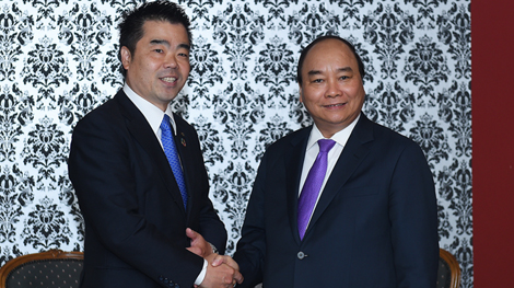 Thủ tướng tiếp lãnh đạo vùng Kansai, Nhật Bản