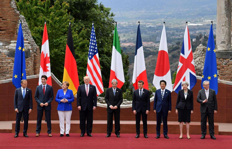 G7 2017 Ðồng thuận, chưa đồng lòng