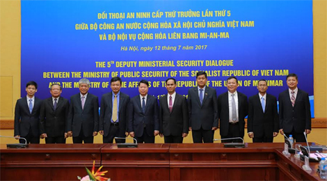 Việt Nam – Myanmar thắt chặt quan hệ hợp tác phòng, chống tội phạm