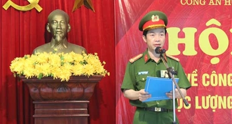 Hội thi nghiệp vụ cơ bản của lực lượng Cảnh sát nhân dân