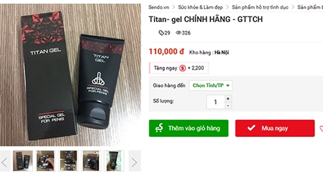 Loạn quảng cáo thuốc “yêu” cho các quý ông