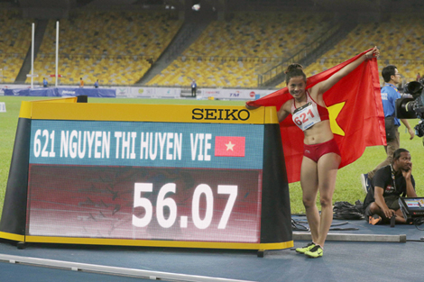 Điền kinh Việt Nam: Đừng lóa mắt với ngôi đầu khu vực