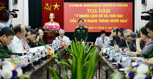 Tiếp thu những bài học quý giá từ Cách mạng Tháng Mười Nga 