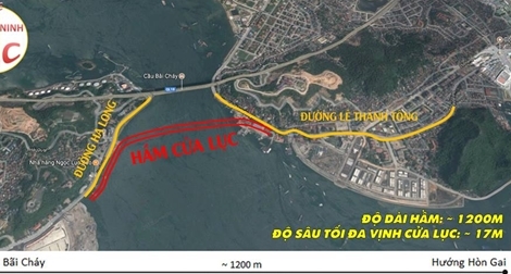 Quảng Ninh nghiên cứu làm đường hầm giao thông qua sông