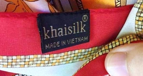 Đã tiếp nhận hồ sơ vụ Khaisilk có dấu hiệu tội sản xuất, buôn bán hàng giả