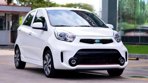 Cơ quan công an đang tạm giữ xe ôtô Kia Morning