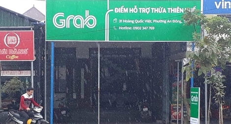 Grabtaxi hoạt động “chui” tại Huế 
