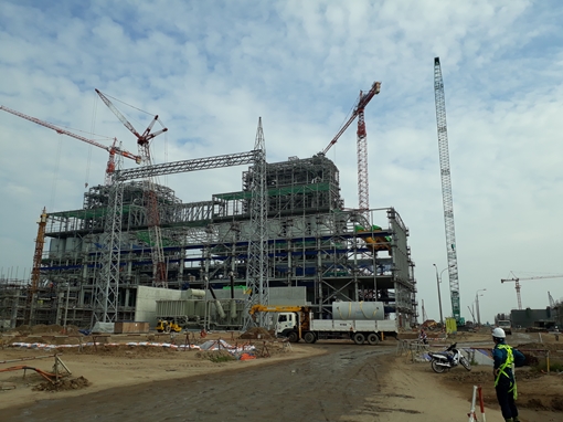 Vì sao dự án Nhiệt điện Sông Hậu 1 chậm tiến độ?