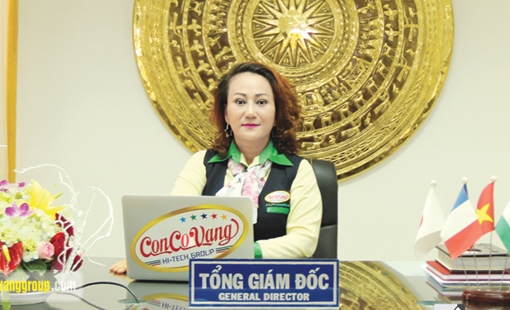Nguyễn Kim Thoa Chắp cánh cò vàng cho nông dân Việt