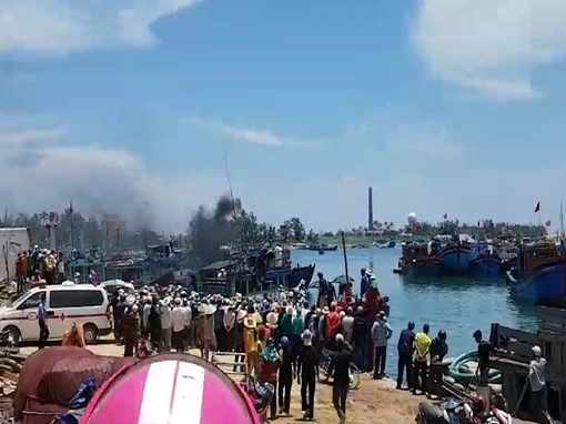 Nổ bình ga làm 3 ngư dân tử vong