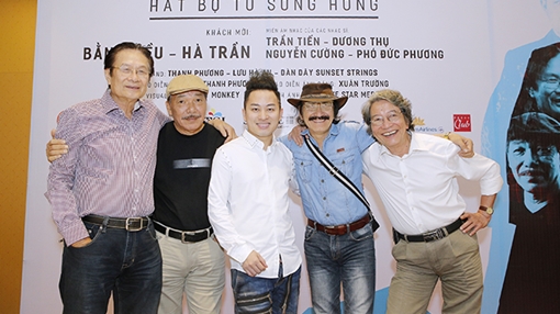 Cuộc chơi của Tùng Dương cùng 4 “Tráng sĩ sông Hồng”