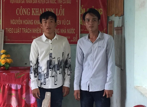 Xin lỗi 3 thanh niên bị oan sai